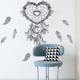 Dream Catcher Feathers Wall Stickers For Living Room Office Bedroom Decoration Indian Style Mural Art Diy Wall Decal Home Decor